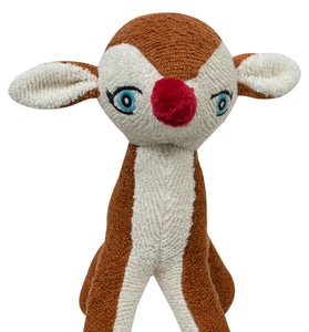 Knitted Soft Toy Cute Deer