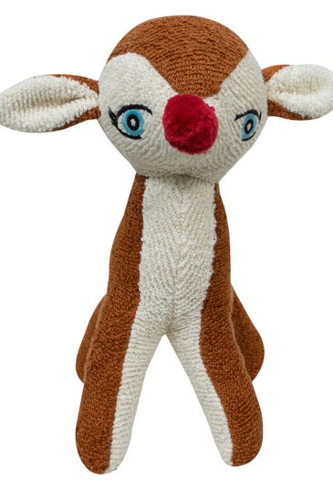 Knitted Soft Toy Cute Deer