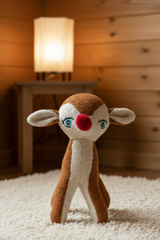 Pomme Soft Knitted Rudolph