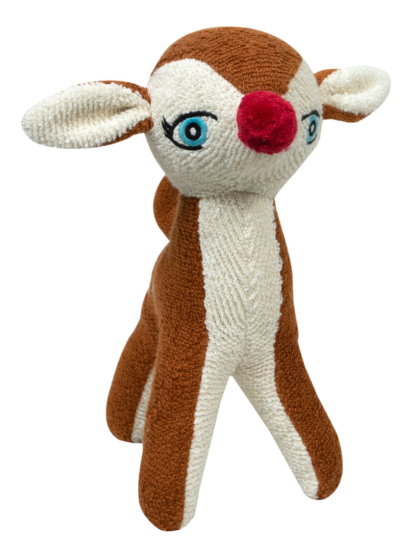Knitted Soft Toy Cute Deer