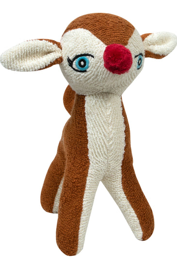 Knitted Soft Toy Cute Deer