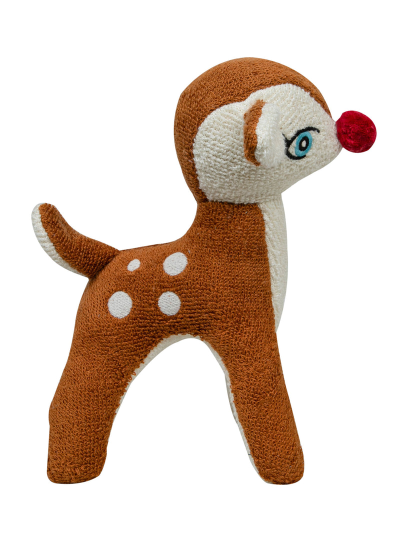 Knitted Soft Toy Cute Deer