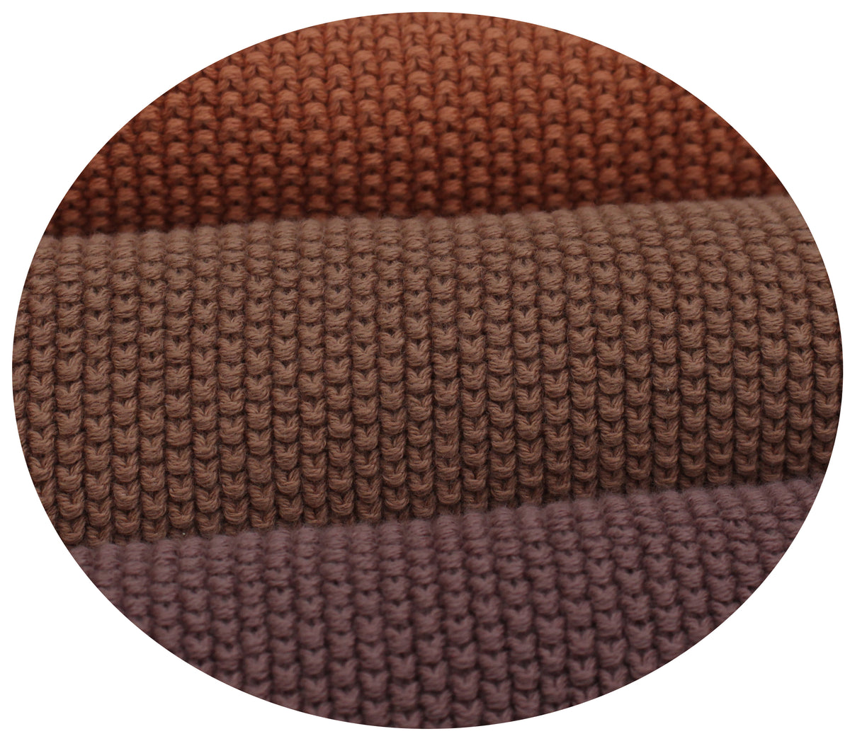 Pomme Pebble Knit Dish Towels (Ivory/Grey/Dk Grey)