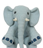 Knitted Soft Serene Sky Blue Elephant Toy