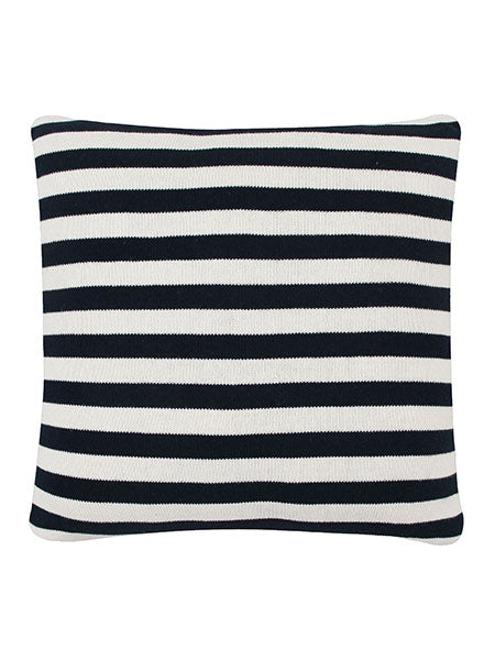 Pomme Cotton Knitted Decorative Cushion Cover Stripe Knit