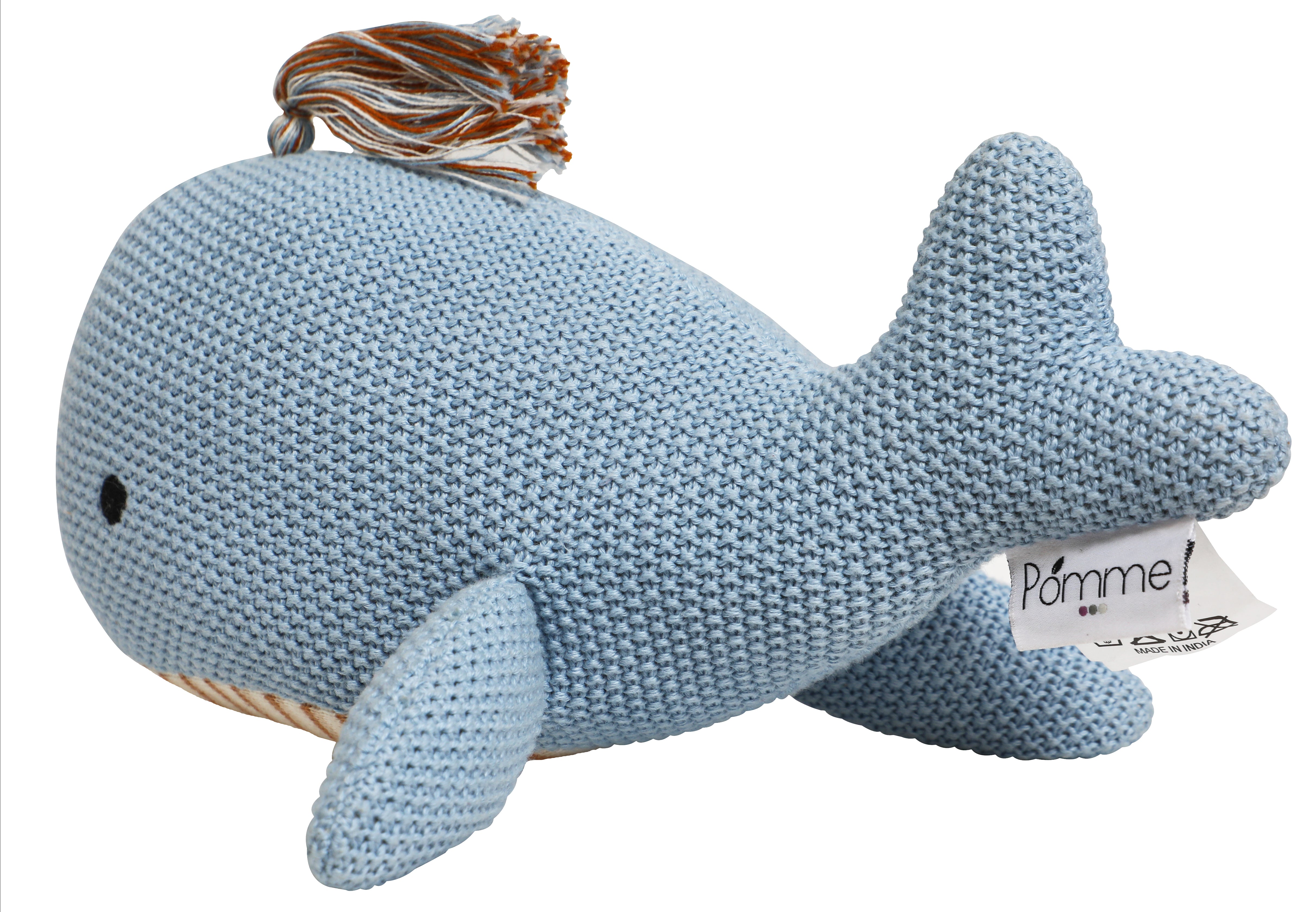 Knitted Fish Soft Toy