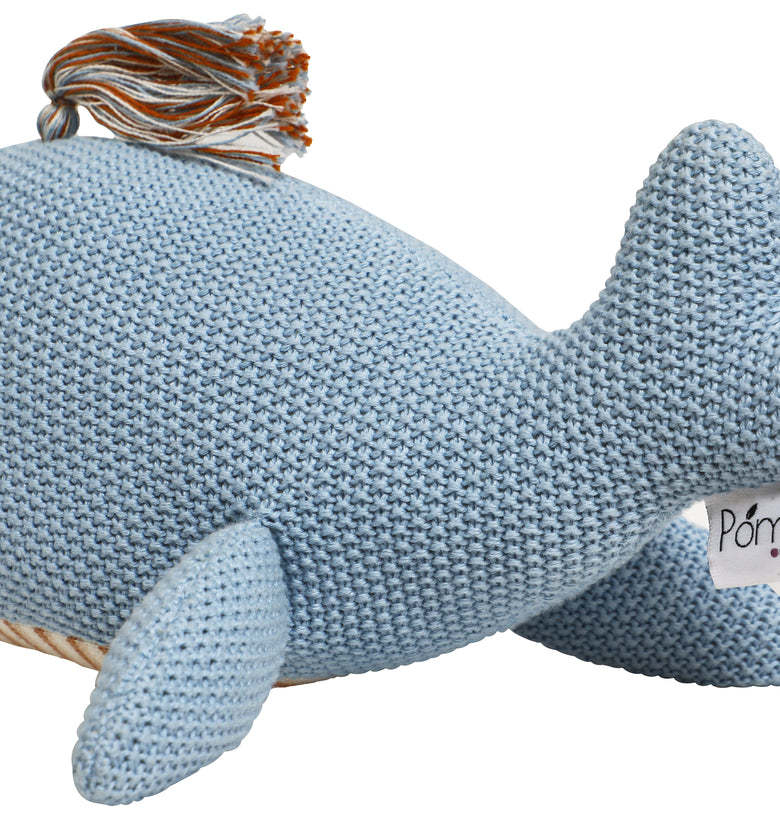 Knitted Fish Soft Toy
