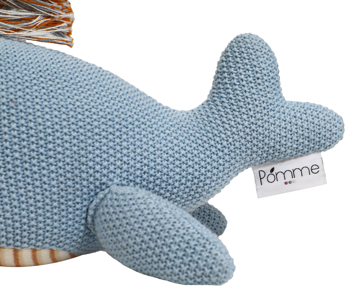 Pomme Cotton Knitted Whale