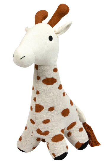 Knitted Soft Toy Ivory Giraffe