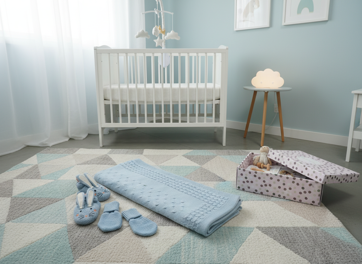 Knitted Baby Gift Set