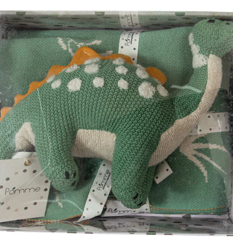 Knitted Baby Gift Set Ivory Feldspar Golden Glow