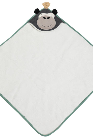 Kids Hooded Blanket With Guerilla Pattern