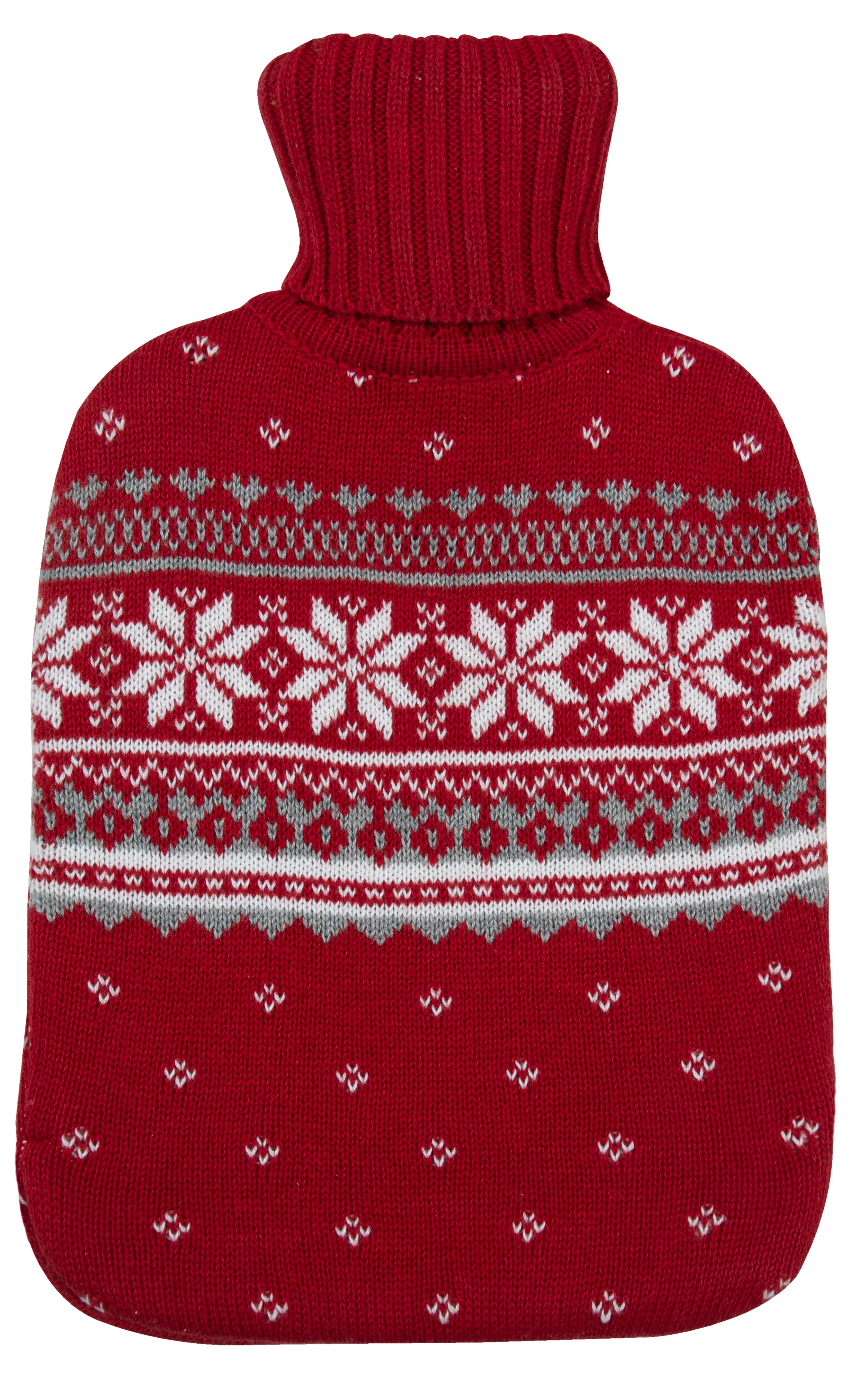 HOT WATER BOTTLE COVER WITH BOTTLE