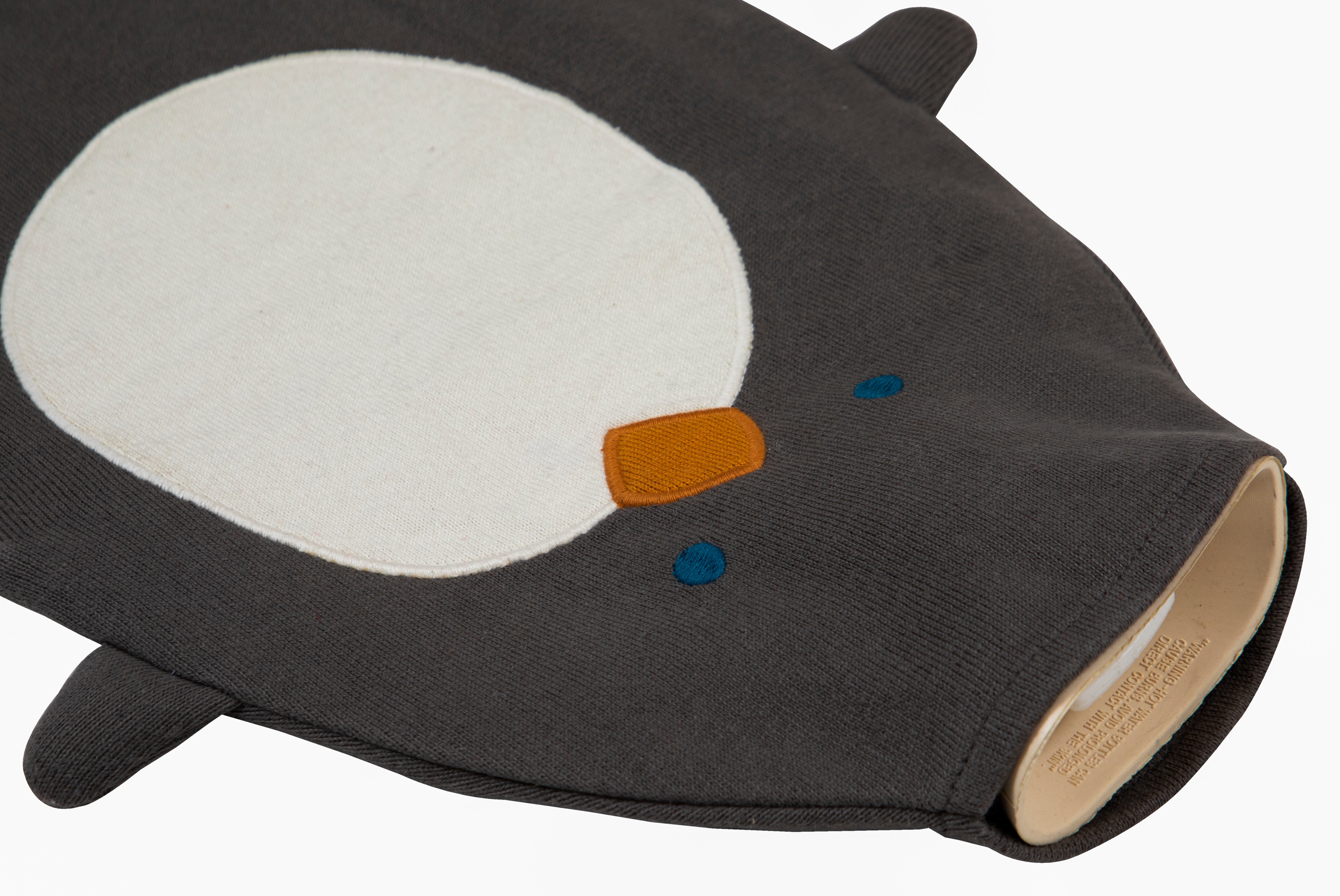 HOT WATER BOTTLE COVER WITH BOTTLE