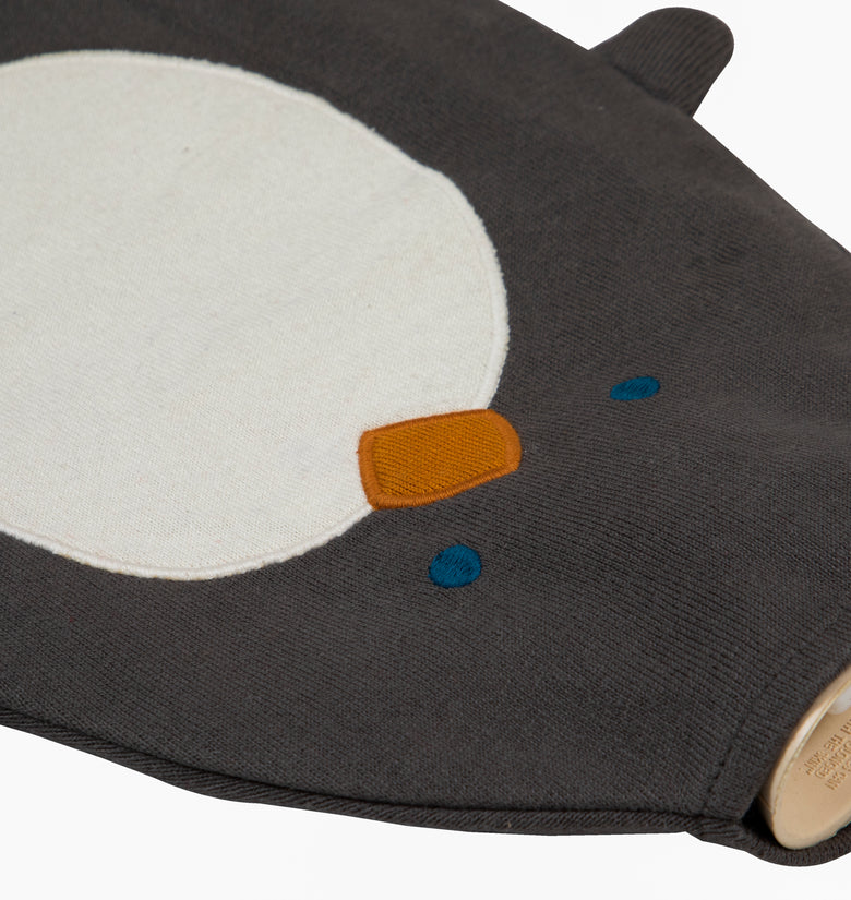 HOT WATER BOTTLE COVER WITH BOTTLE