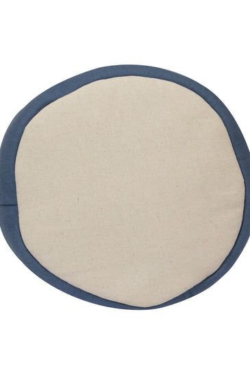 Knitted Storage Basket With Giraffe Pattern