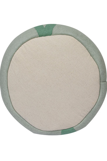 Knitted Storage Basket With Panda Pattern