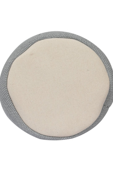 Knitted Storage Basket With Rabbit Pattern