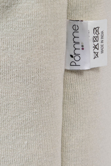 Knitted Storage Basket With Dino Pattern