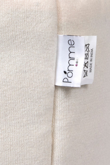 Knitted Storage Basket With Flamingo pattern