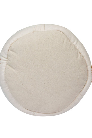 Knitted Storage Basket With Flamingo pattern