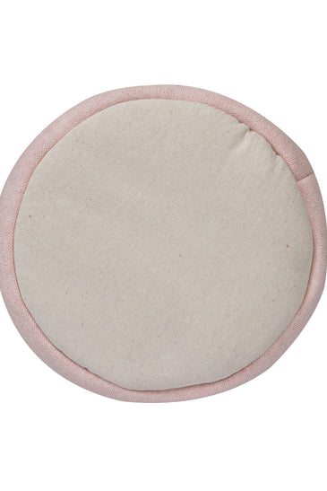 Knitted Storage Basket With Flamingo Pattern