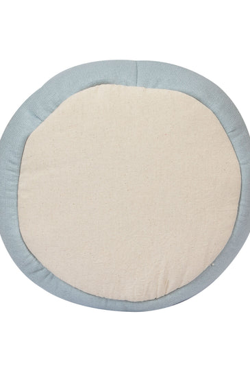 Knitted Storage Basket With Dog pattern