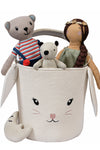 Knitted Storage Bunny Basket