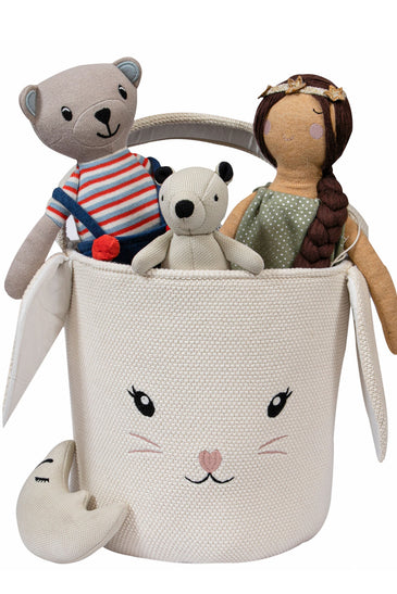 Knitted Storage Bunny Basket