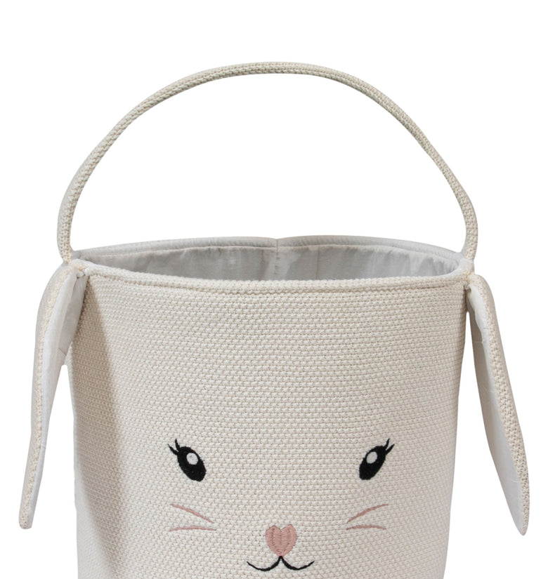 Knitted Storage Bunny Basket