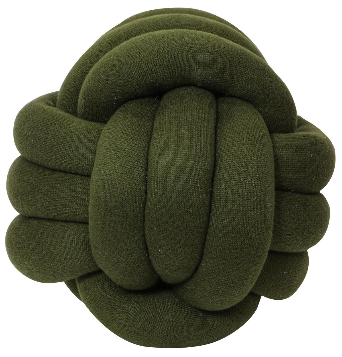Pomme Cotton Knitted Knot Ball (Jade Green)