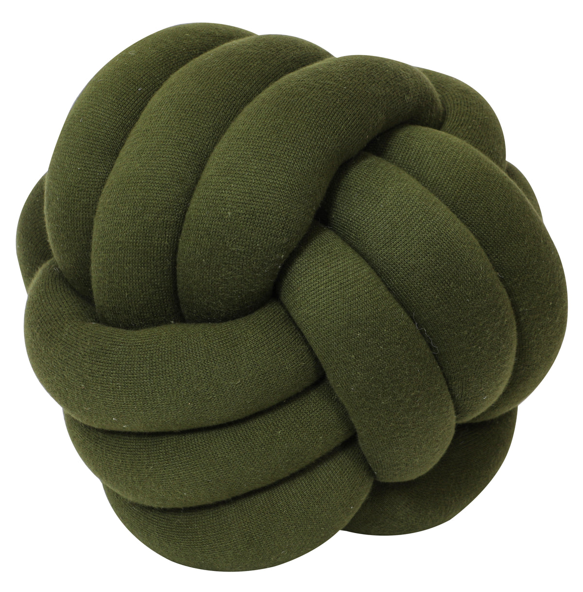 Pomme Cotton Knitted Knot Ball (Jade Green)
