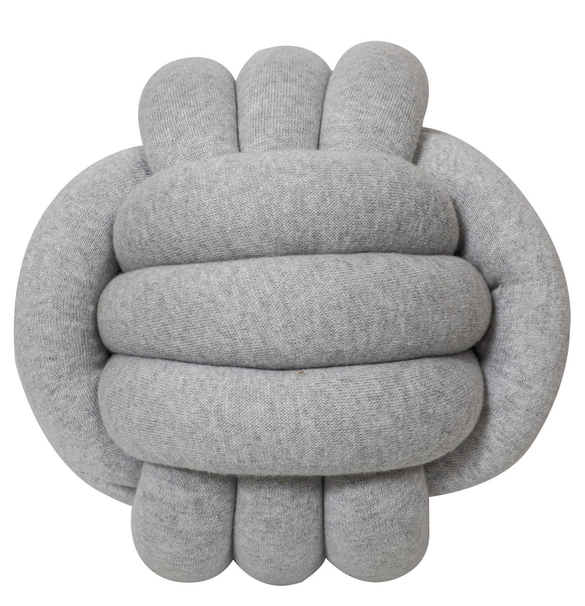Pomme Cotton Knitted Knot Ball (Grey)