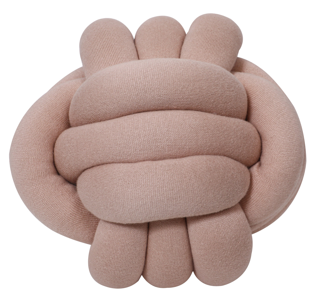 Pomme Cotton Knitted Knot Ball (Peach Blush)