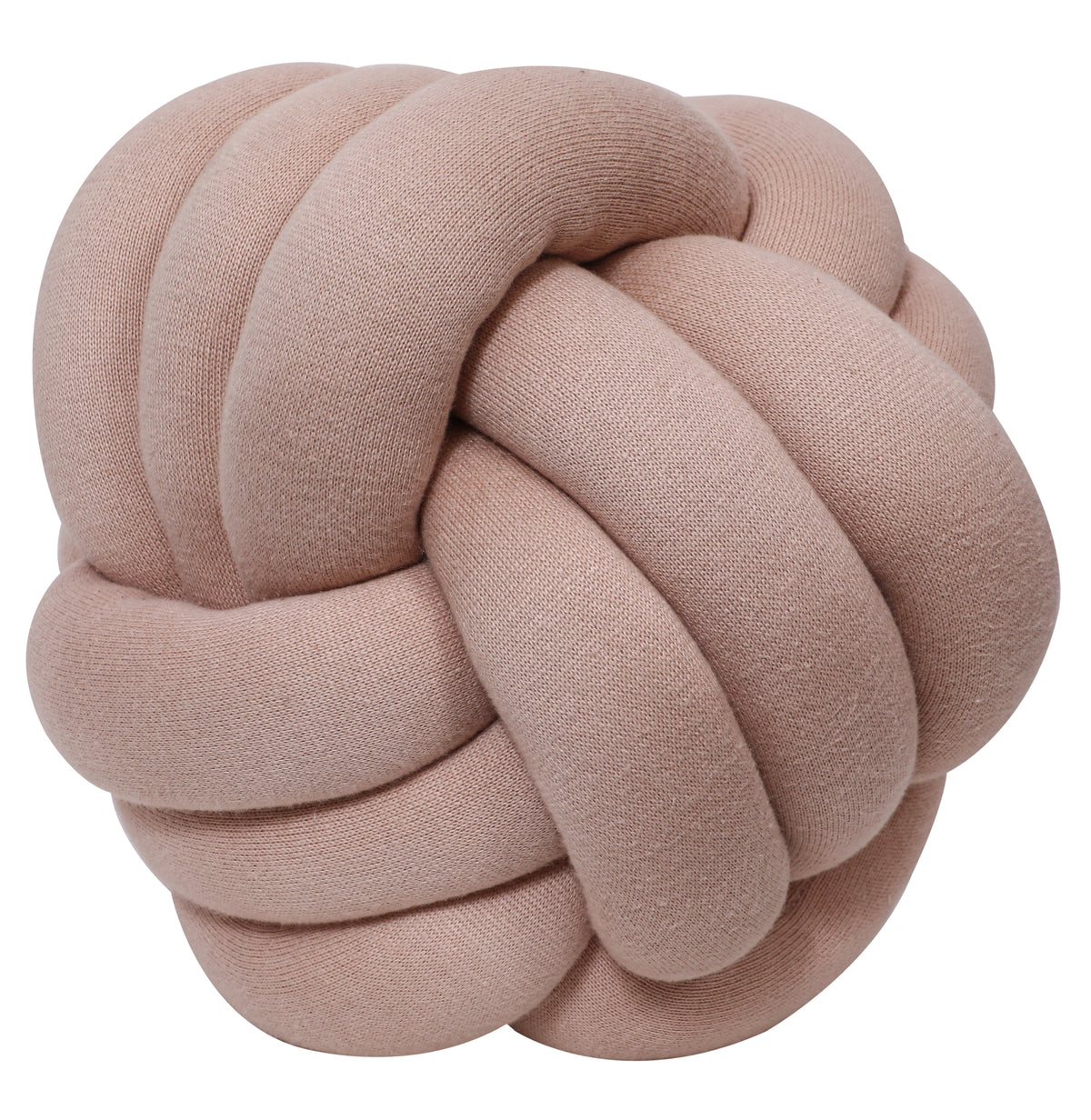 Pomme Cotton Knitted Knot Ball (Peach Blush)