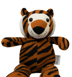 Knitted Soft Toy Tiger
