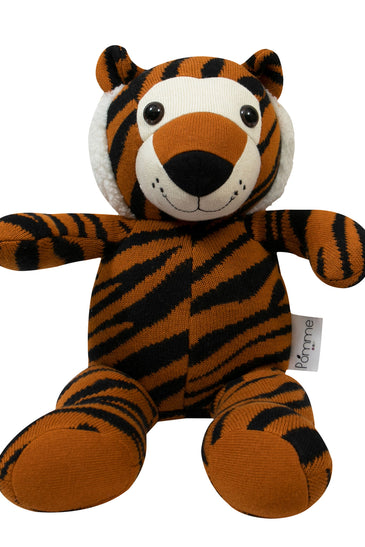 Knitted Soft Toy Tiger