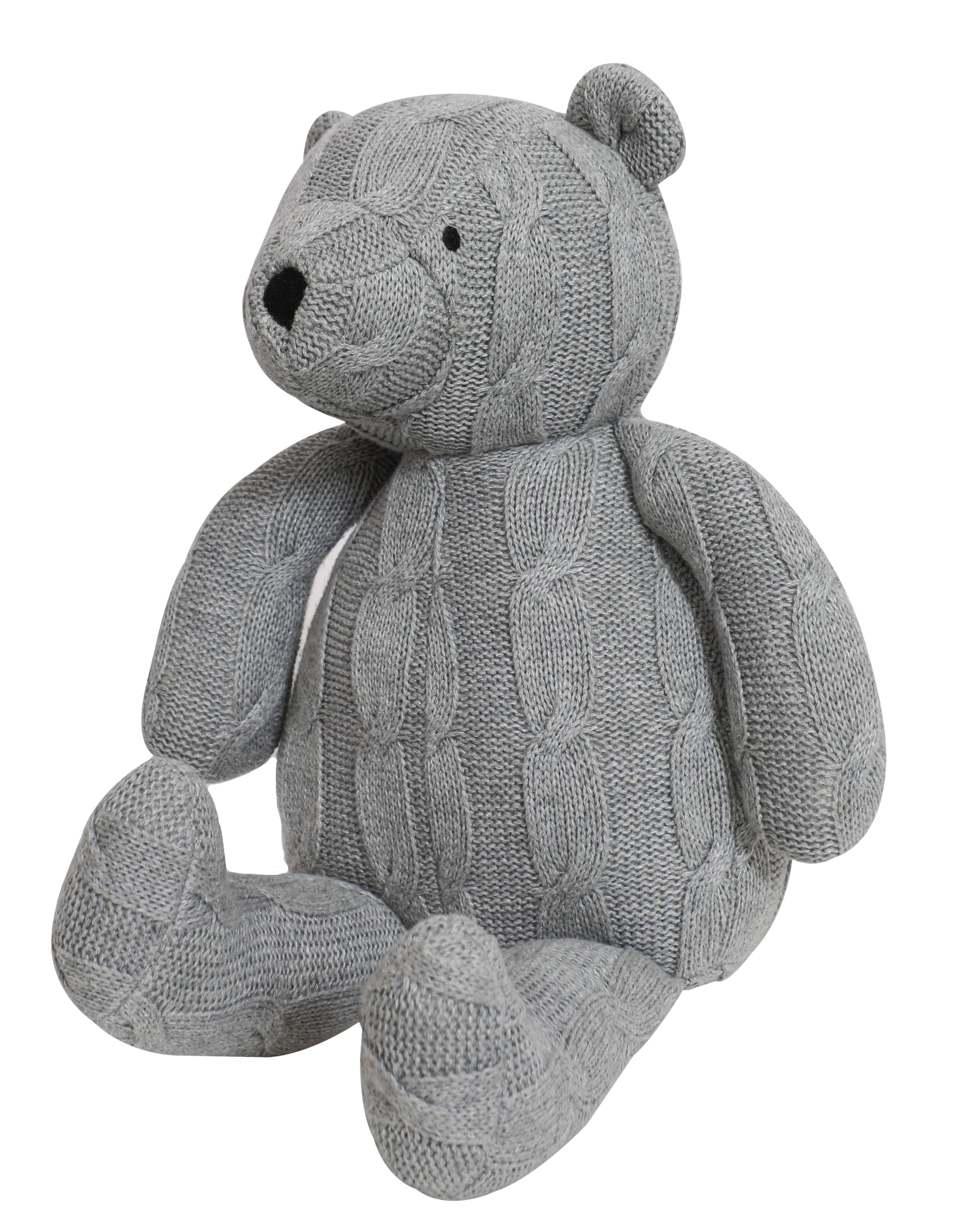 Knitted Bear Soft Toy