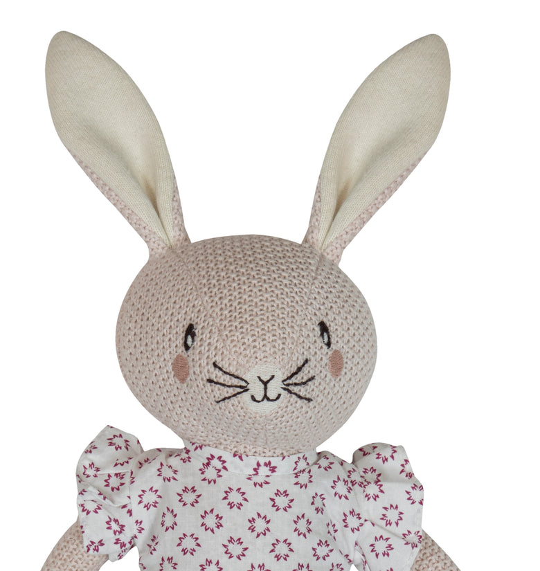 Knitted Bunny Soft Toy