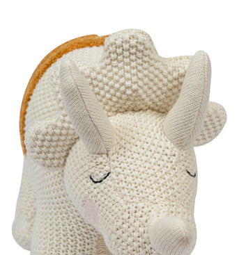 Knitted Soft Toy Rhino
