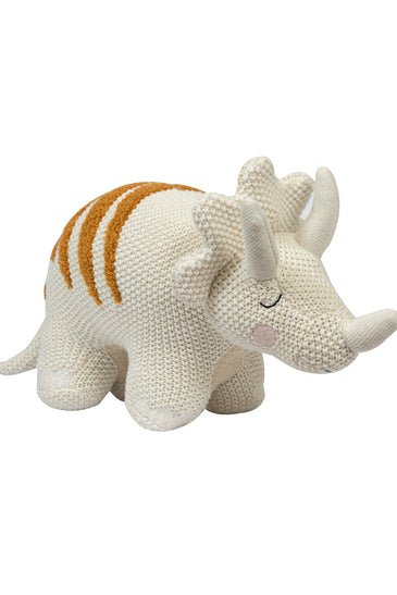 Knitted Soft Toy Rhino