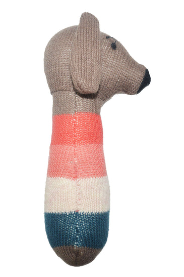 Knitted Rattle Dog Design