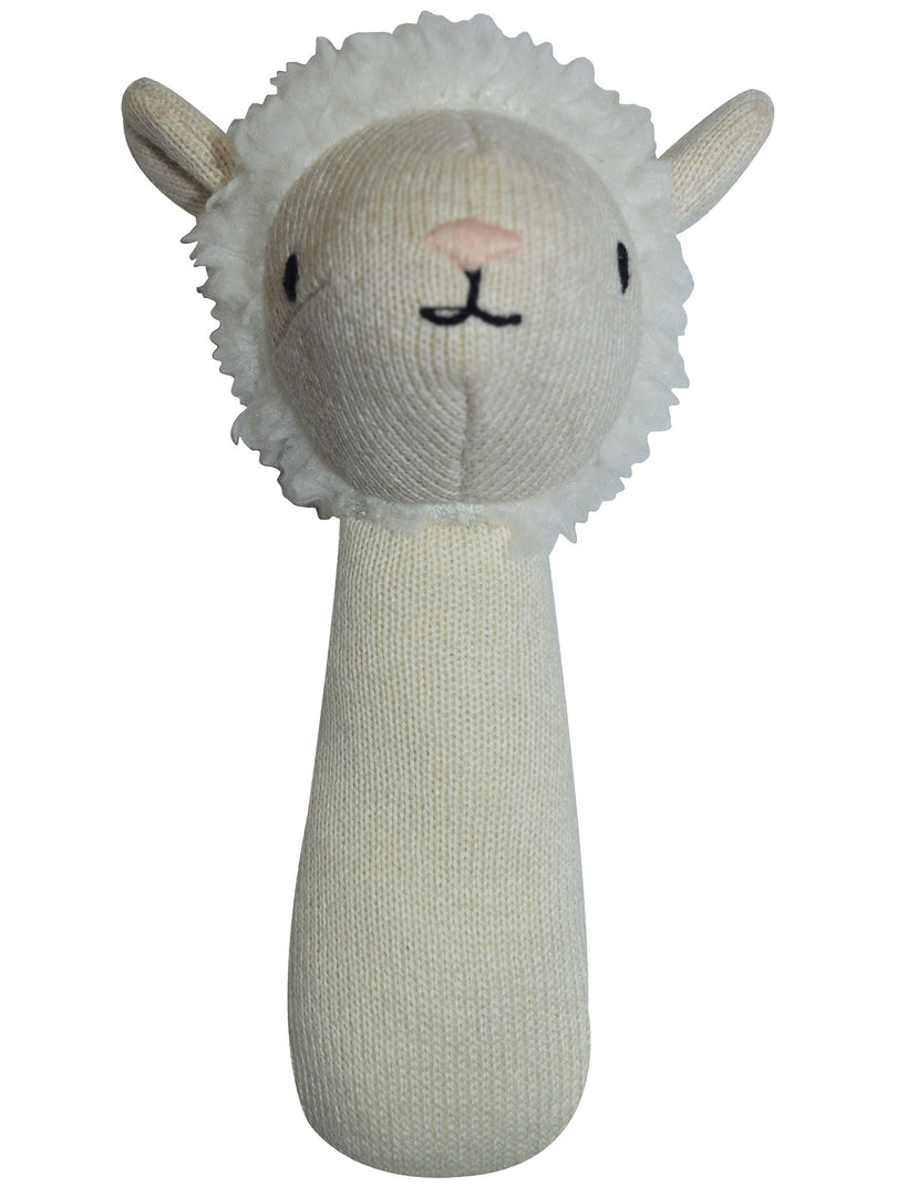 Knitted Rattle Sheep Design