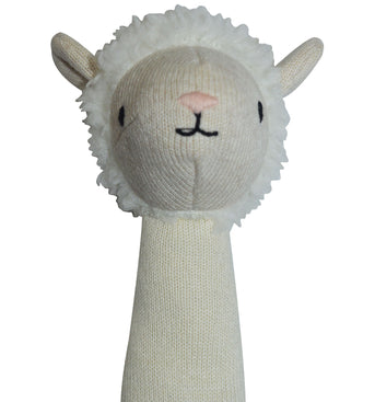 Knitted Rattle Sheep Design