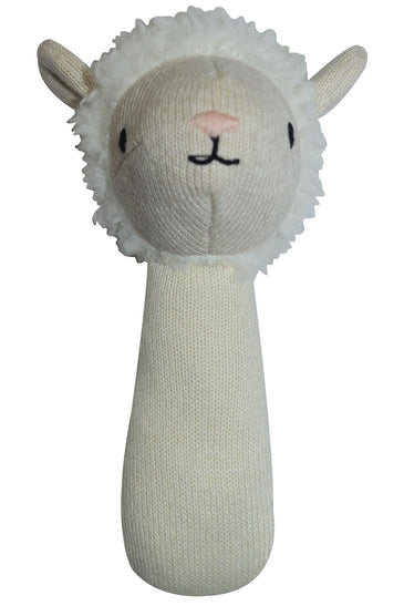 Knitted Rattle Sheep Design