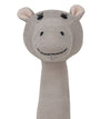 Knitted Rattle Hippo Design