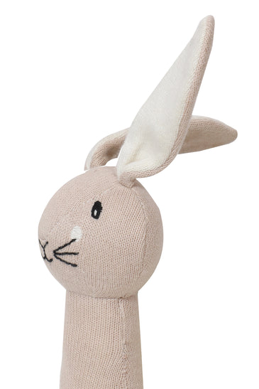 Knitted Soft Bunny Rattle
