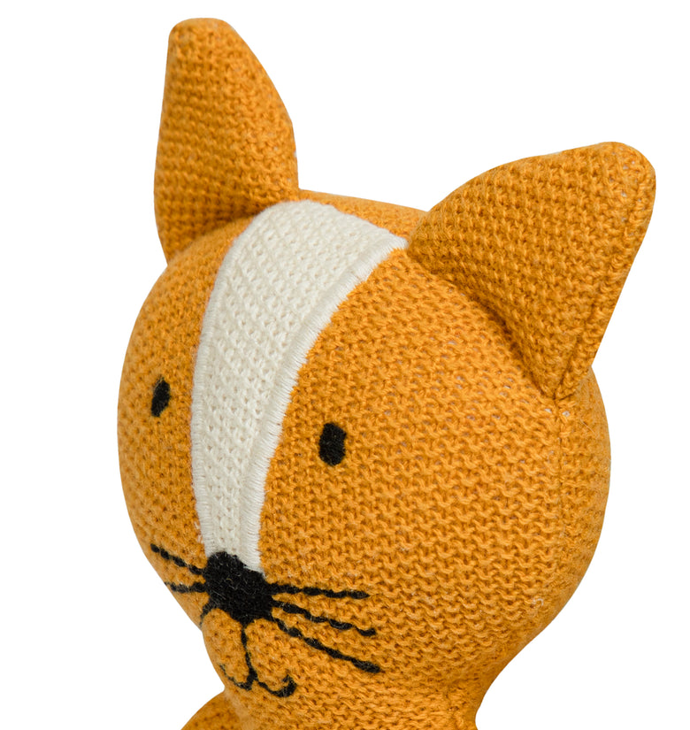 Knitted Soft Fox Rattle/Teether