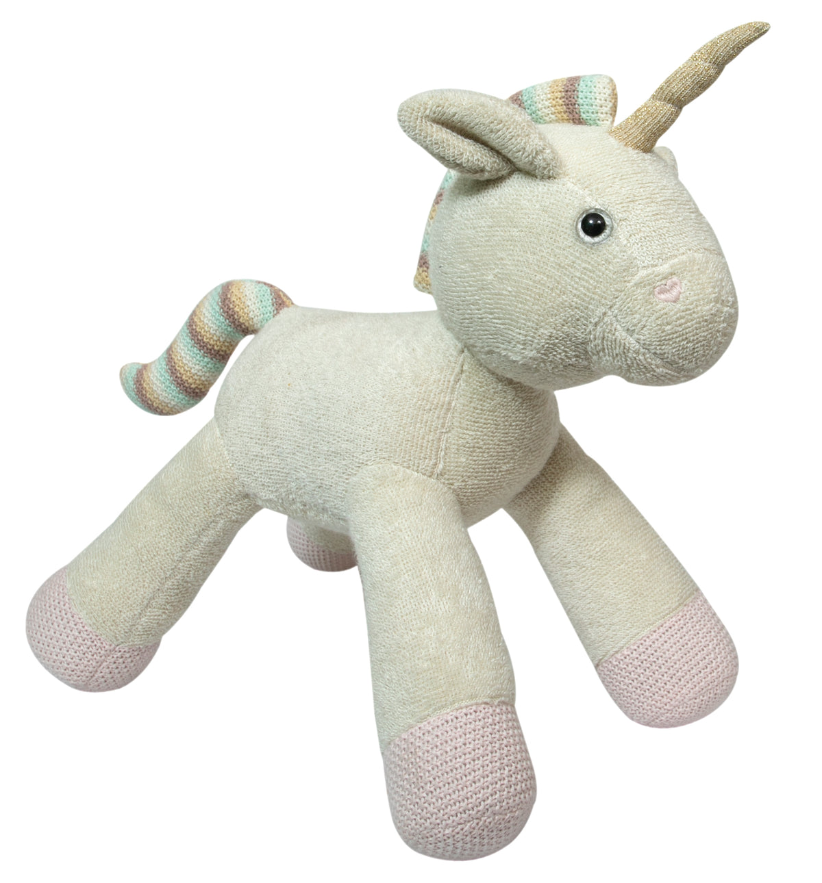 Pomme Cotton Knitted Playful Unicorn