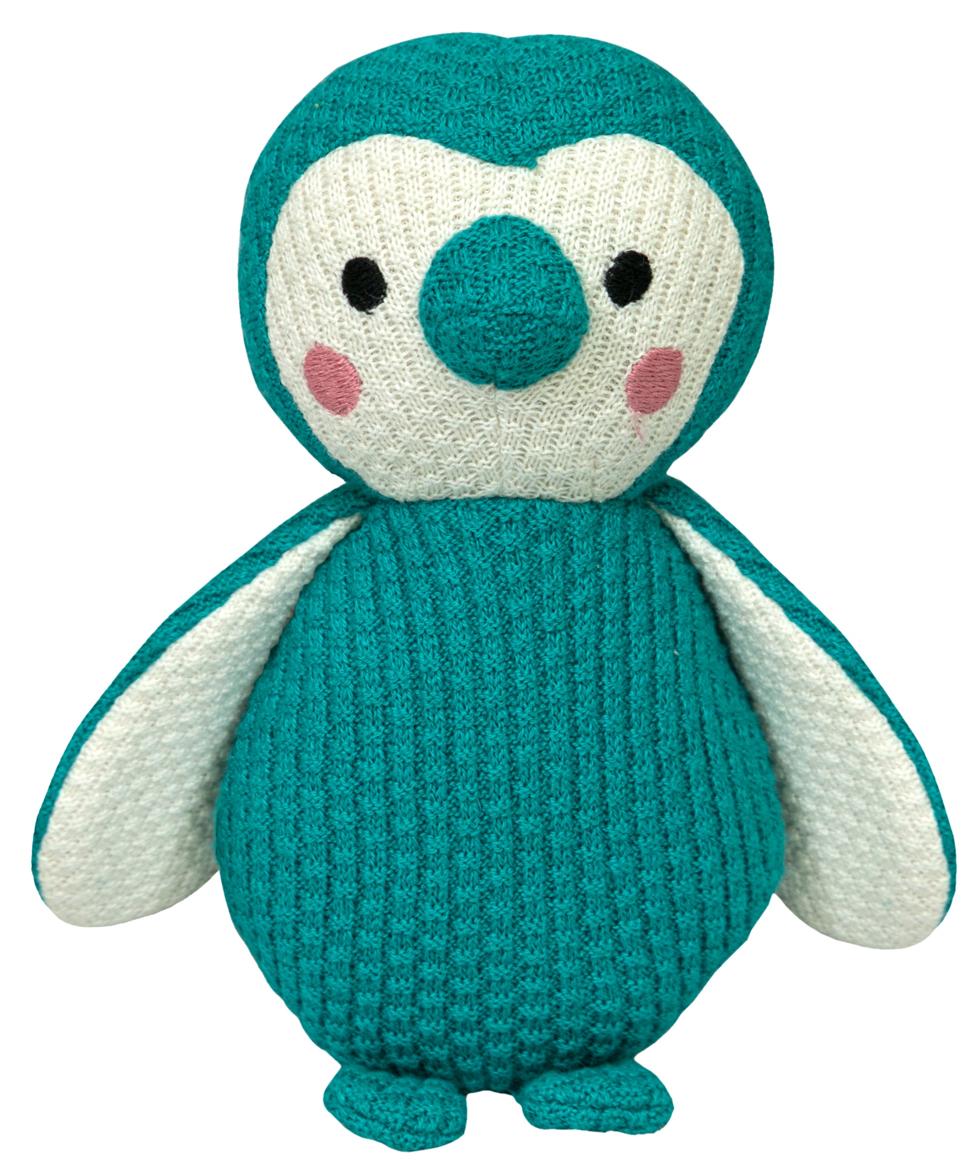 Knitted Penguin Soft Toy